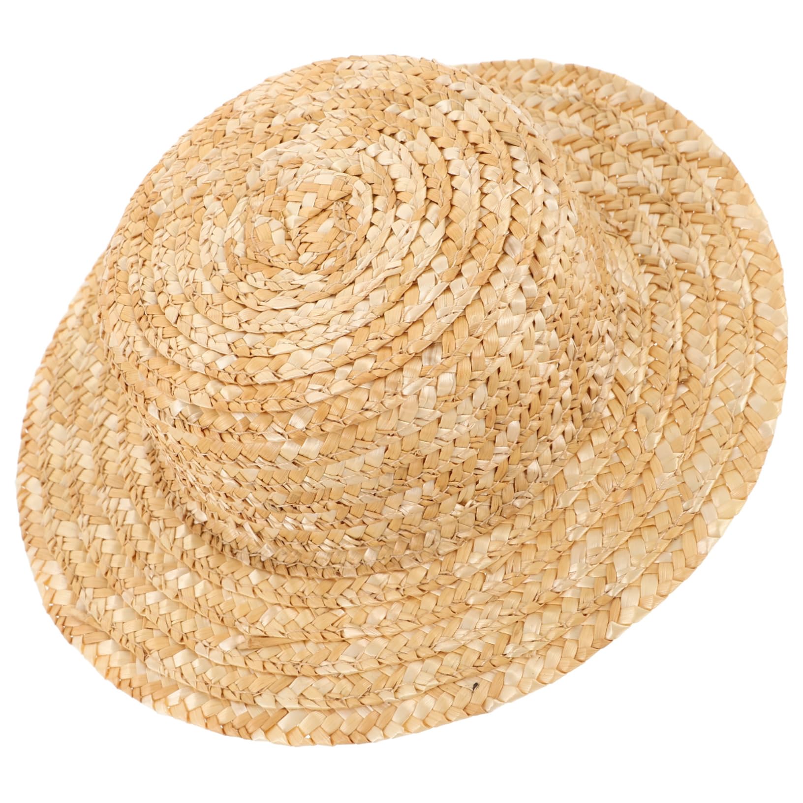 Amazon.co.jp: MUSISALY 編み麦わら帽子 ミニハットモデル ミニ麦わら